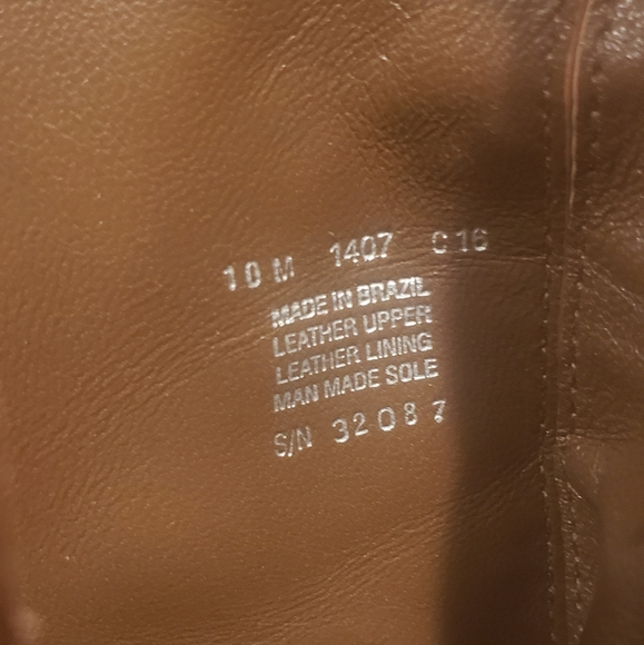 Tory Burch Elina brown leather ankle booties size 10 - Picture 10 of 11